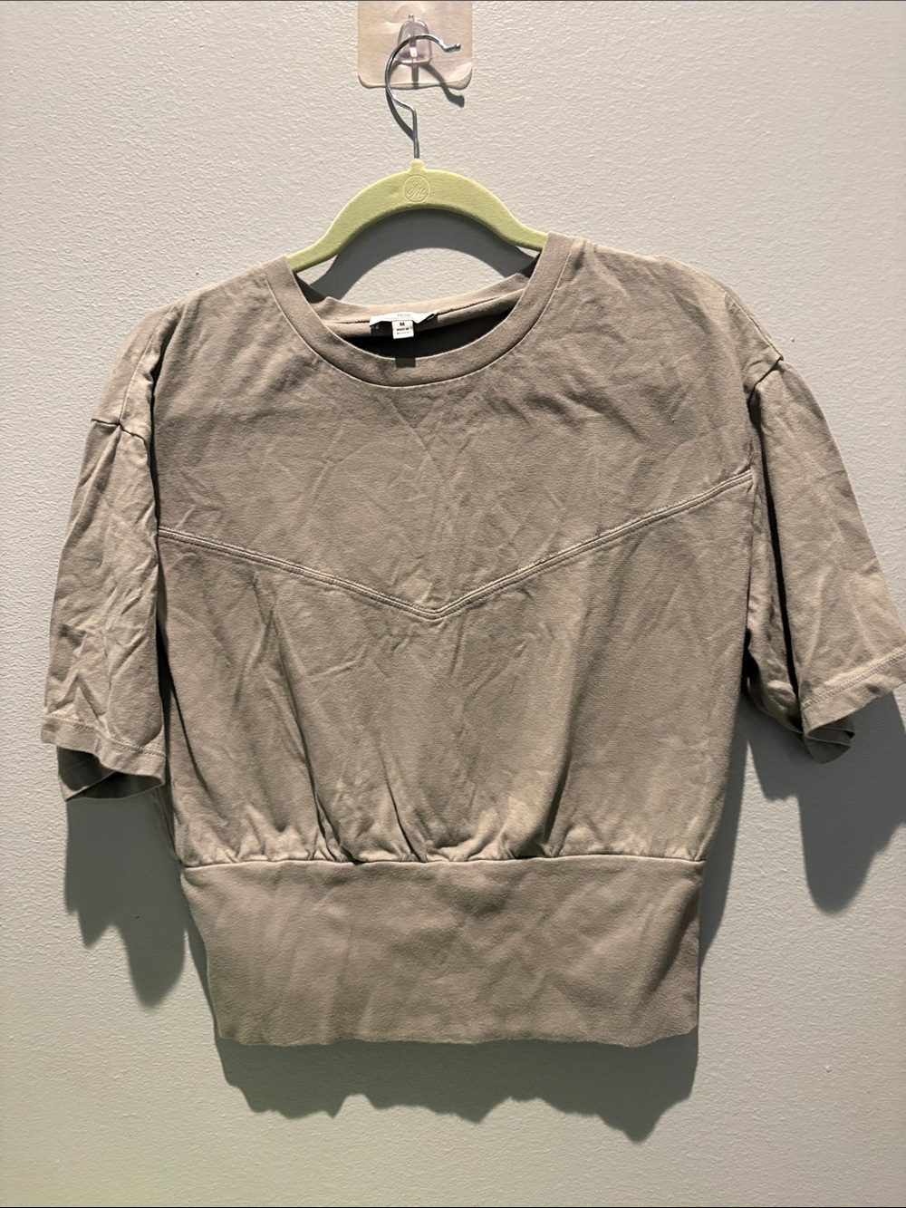 Women’s Adriano Goldshmied Relaxed Short Sleeve Pullover - Sage